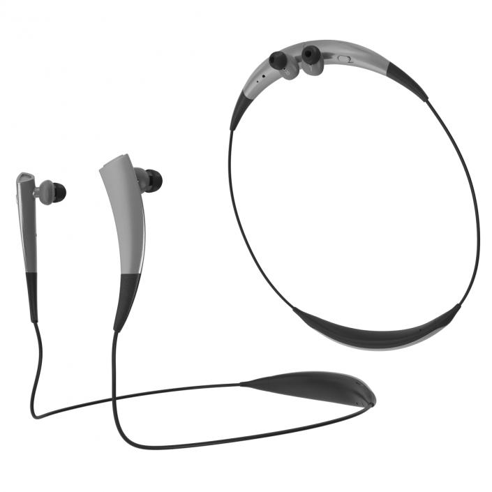 3D Bluetooth Headset Samsung Gear Circle Silver Set model