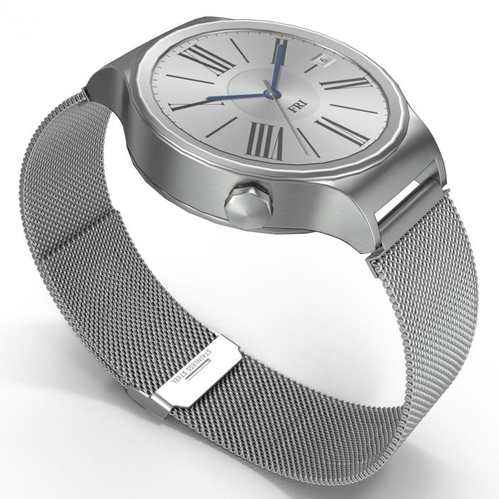 3D model Huawei Watch 3 Metal Band