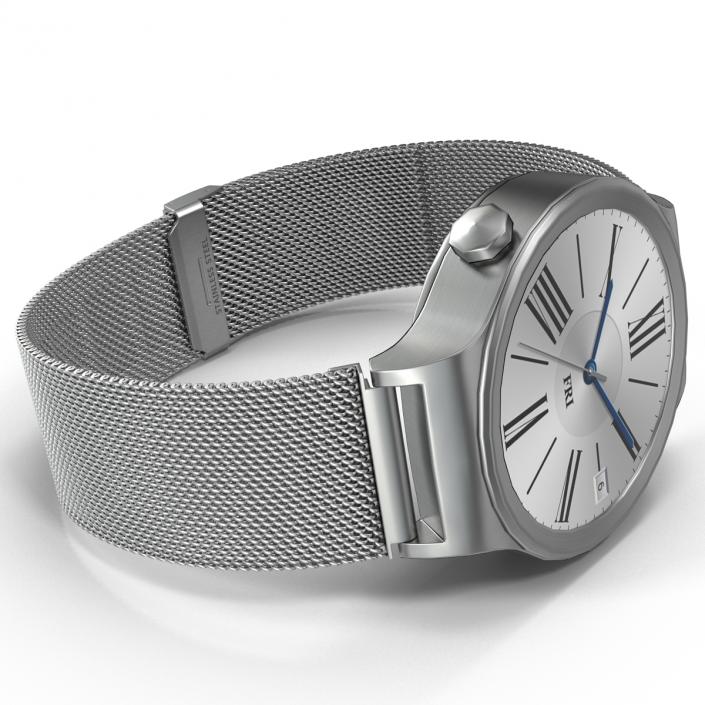 3D model Huawei Watch 3 Metal Band