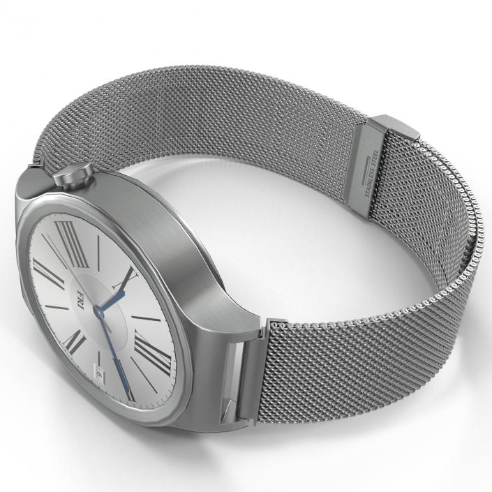 3D model Huawei Watch 3 Metal Band