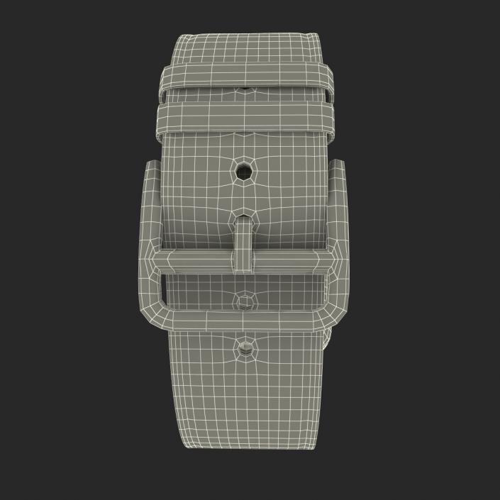 Apple Watch Hermes 42mm Stainless Steel Case 3D model