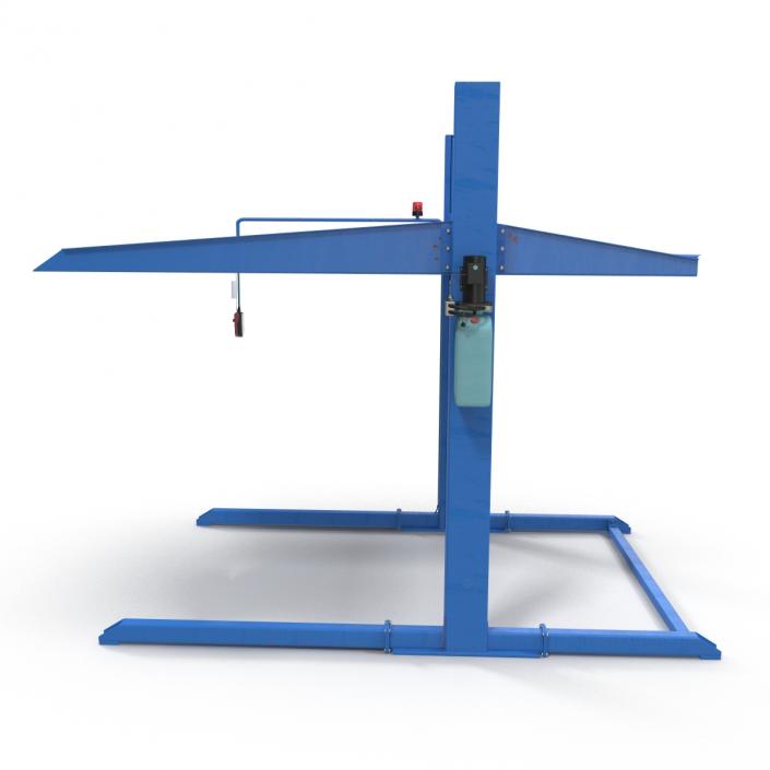 3D model Two Post Parking Car Lift