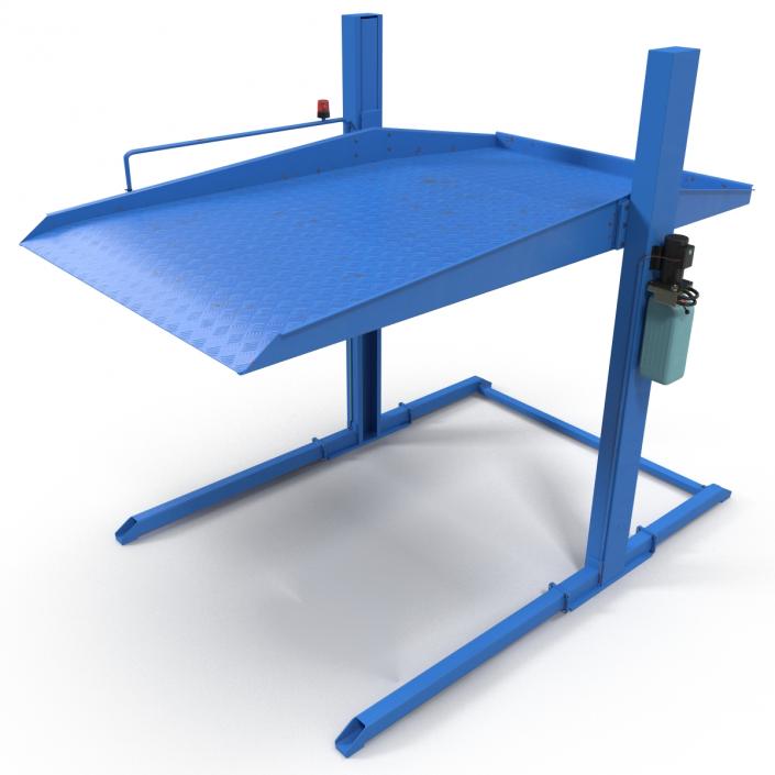 3D model Two Post Parking Car Lift