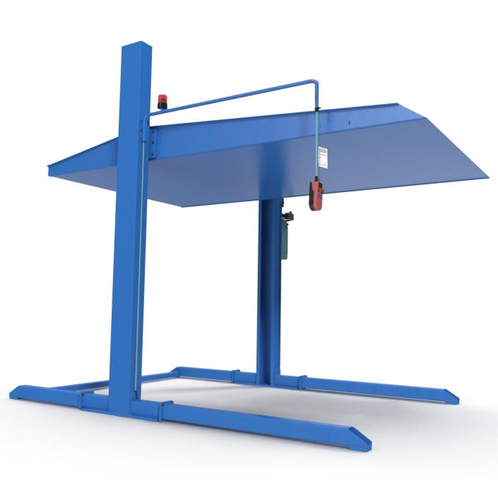 3D model Two Post Parking Car Lift