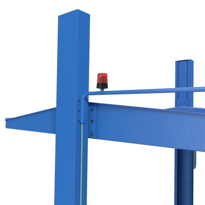 3D model Two Post Parking Car Lift