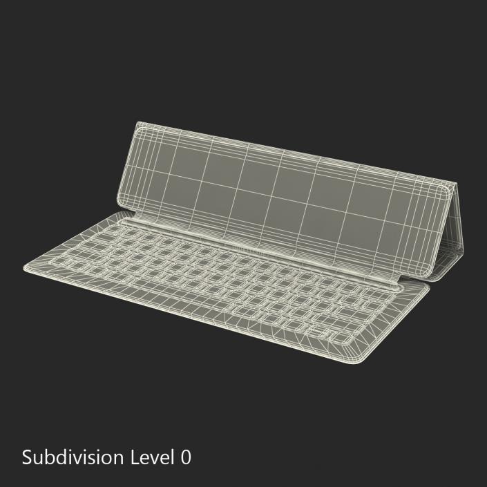 Apple Smart Keyboard Rigged 3D