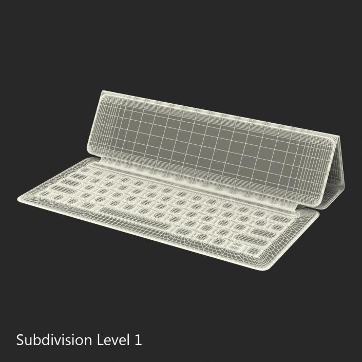 3D model Apple Smart Keyboard