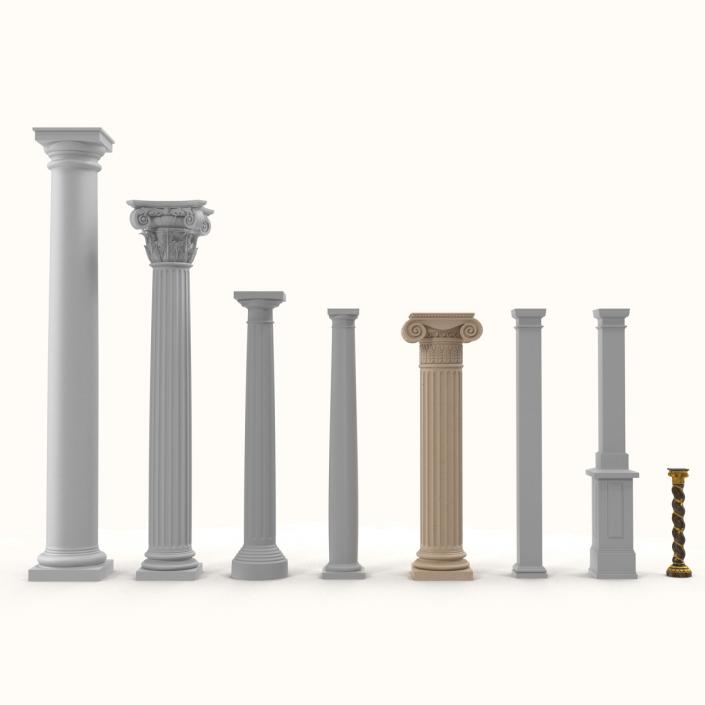 3D model Columns Collection 2