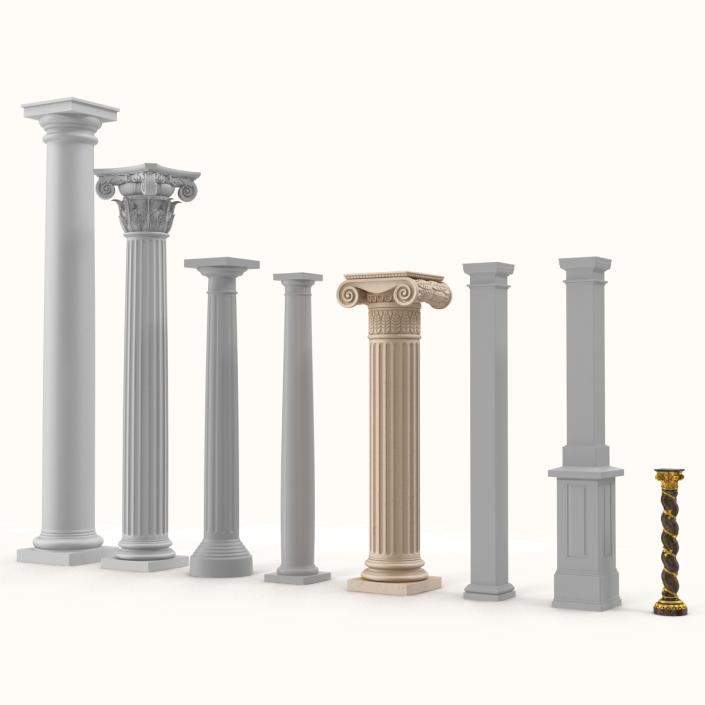 3D model Columns Collection 2