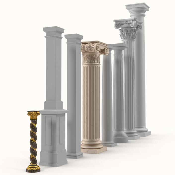 3D model Columns Collection 2