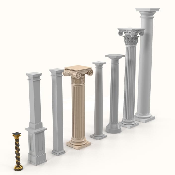 3D model Columns Collection 2