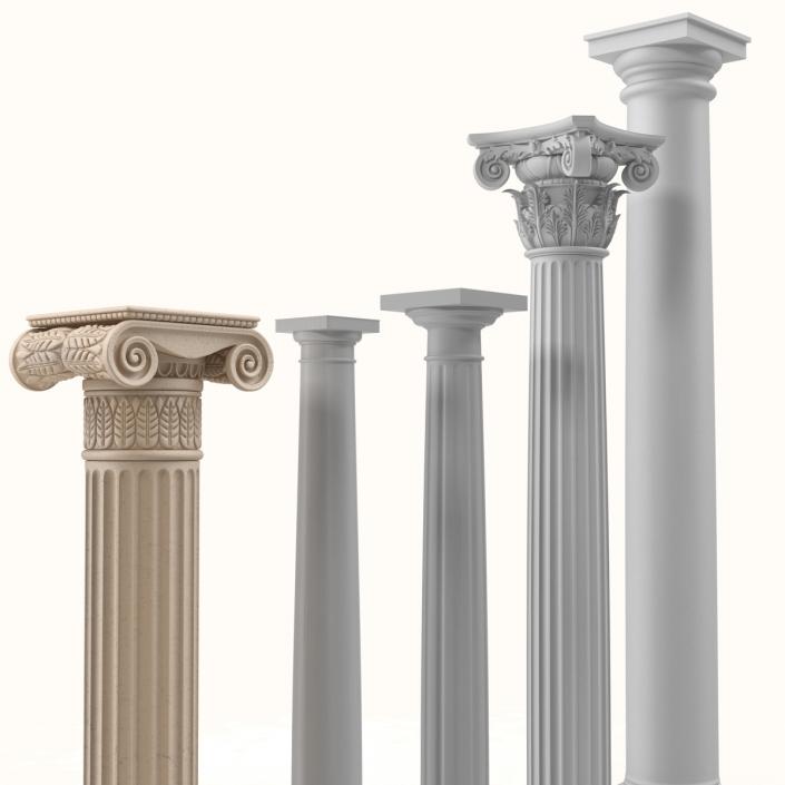 3D model Columns Collection 2