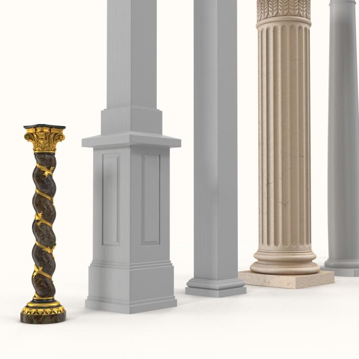 3D model Columns Collection 2