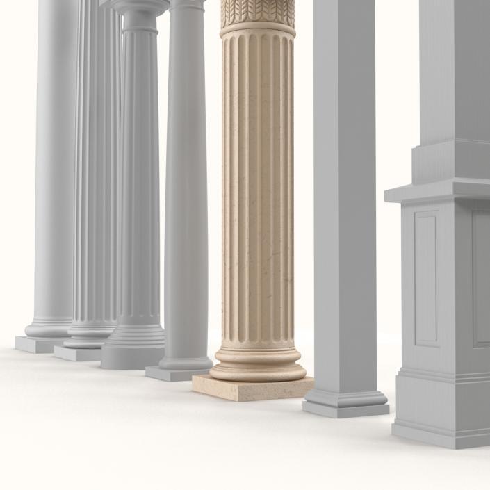 3D model Columns Collection 2