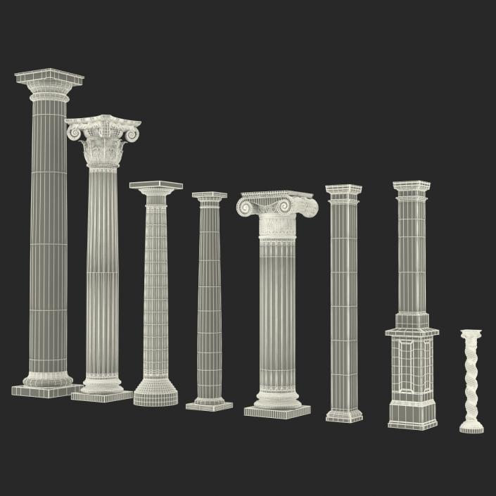 3D model Columns Collection 2