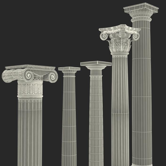 3D model Columns Collection 2