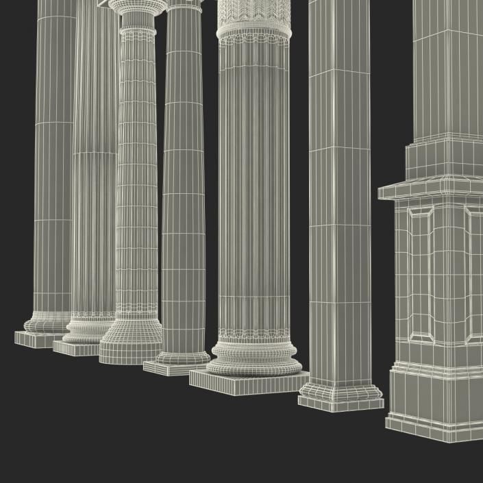 3D model Columns Collection 2