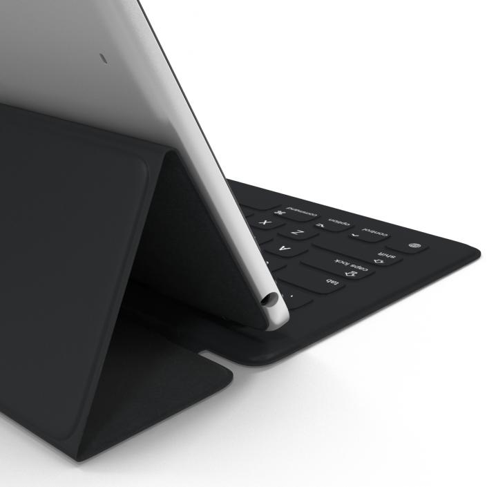 3D model Ipad Pro and Apple Smart Keyboard Rigged