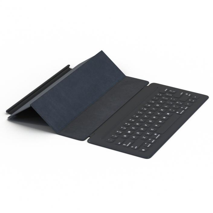 3D model Ipad Pro and Apple Smart Keyboard Rigged