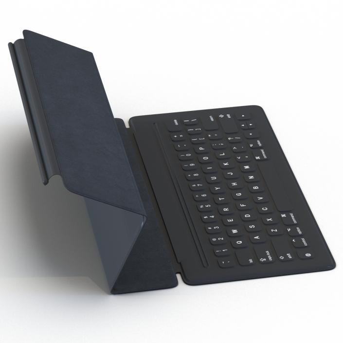 3D model Ipad Pro and Apple Smart Keyboard Rigged