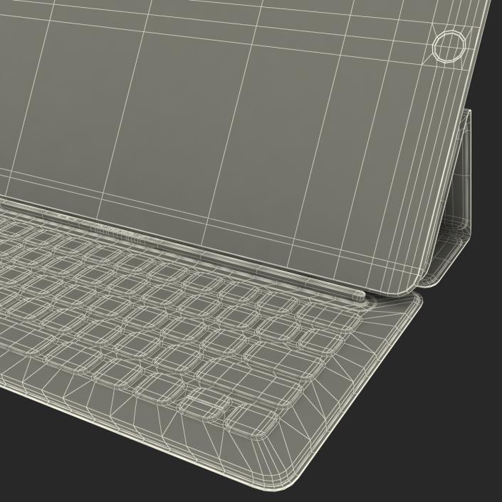 3D model Ipad Pro and Apple Smart Keyboard Rigged