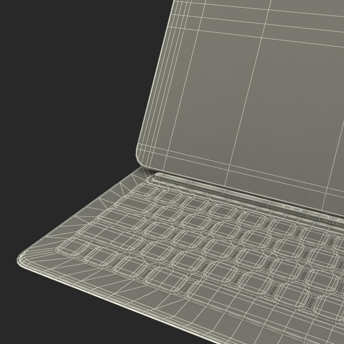 3D model Ipad Pro and Apple Smart Keyboard Rigged