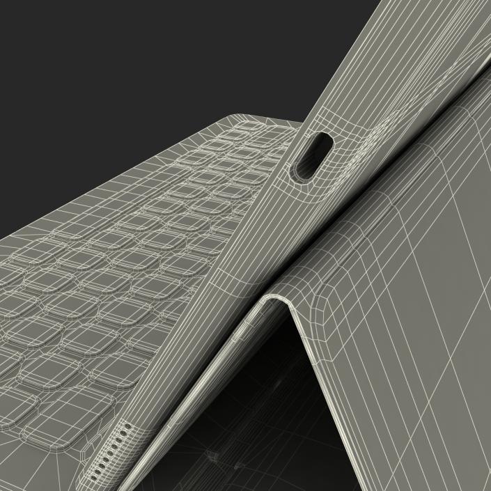 3D model Ipad Pro and Apple Smart Keyboard Rigged