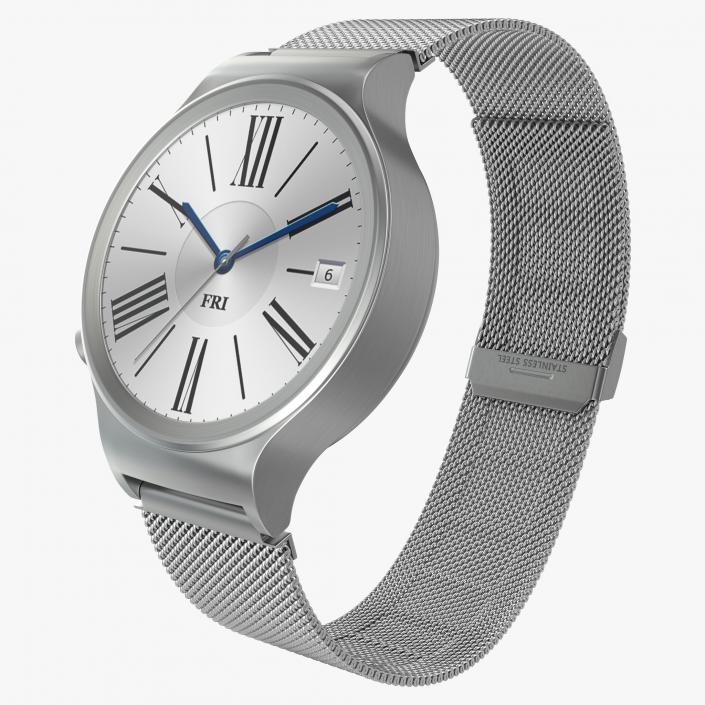 3D model Huawei Watch 3 Metal Band