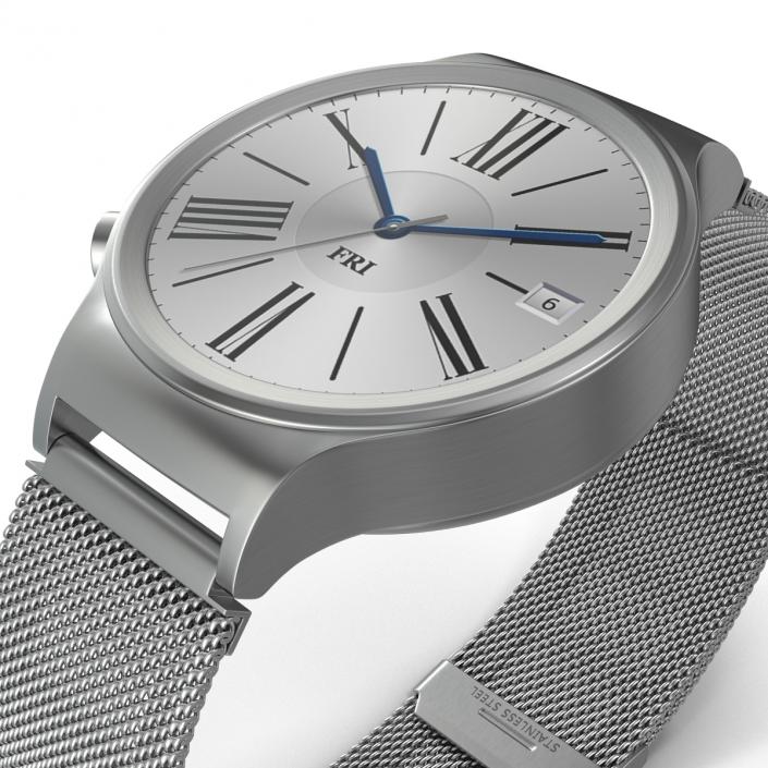 3D model Huawei Watch 3 Metal Band