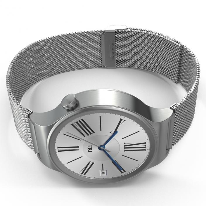 3D model Huawei Watch 3 Metal Band