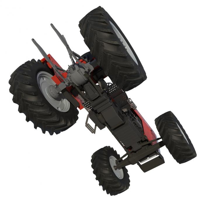 Tractor Massey Ferguson 385 Rigged 3D model