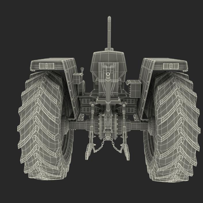 Tractor Massey Ferguson 385 Rigged 3D model