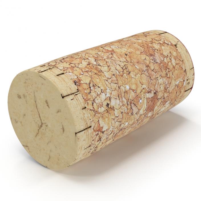 3D Wine Cork 2