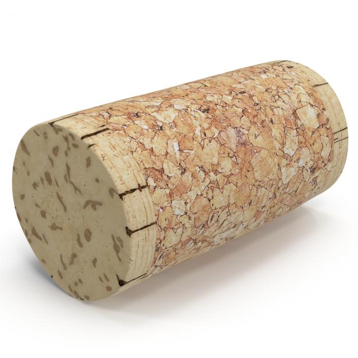 3D Wine Cork 3