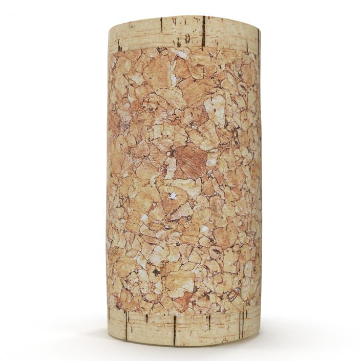 3D Wine Cork 3