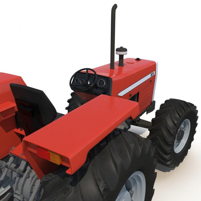 Tractor Generic 5 Rigged 3D model