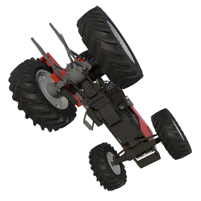 Tractor Generic 5 Rigged 3D model