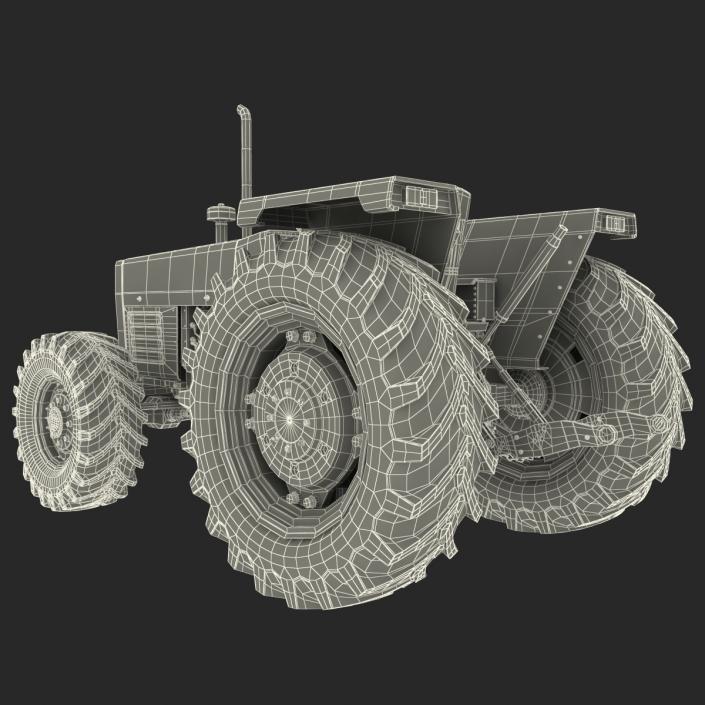 Tractor Generic 5 Rigged 3D model