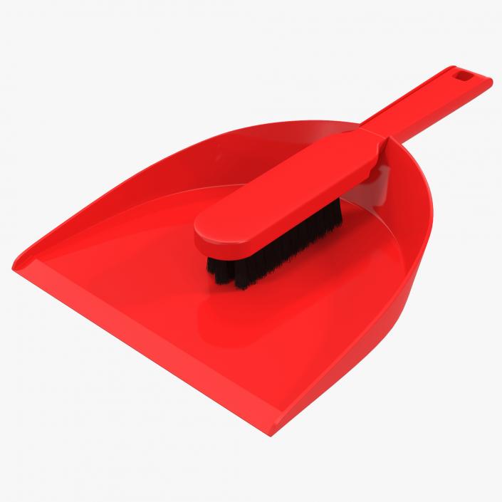 3D Dustpan and Brush Set