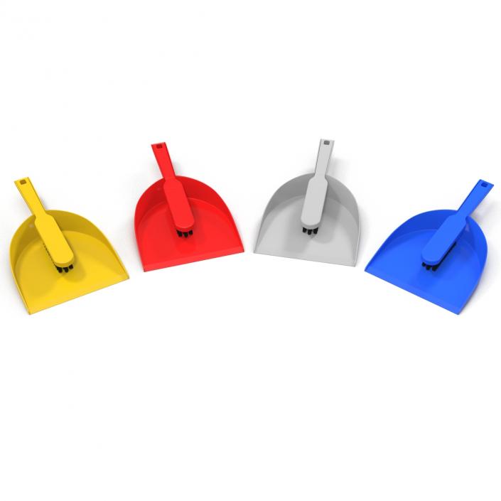 3D Dustpan and Brush Set