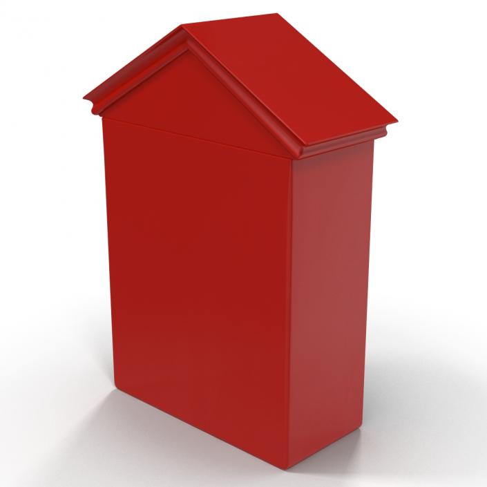 Fire Alarm Box 3D model