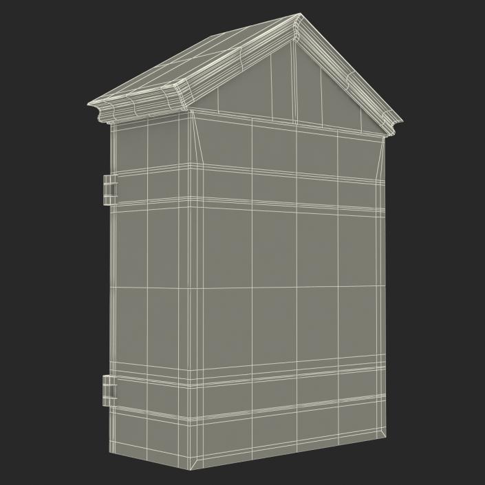 Fire Alarm Box 3D model