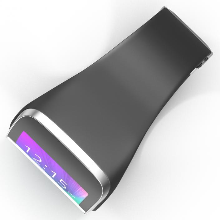 3D model Samsung Gear S Black