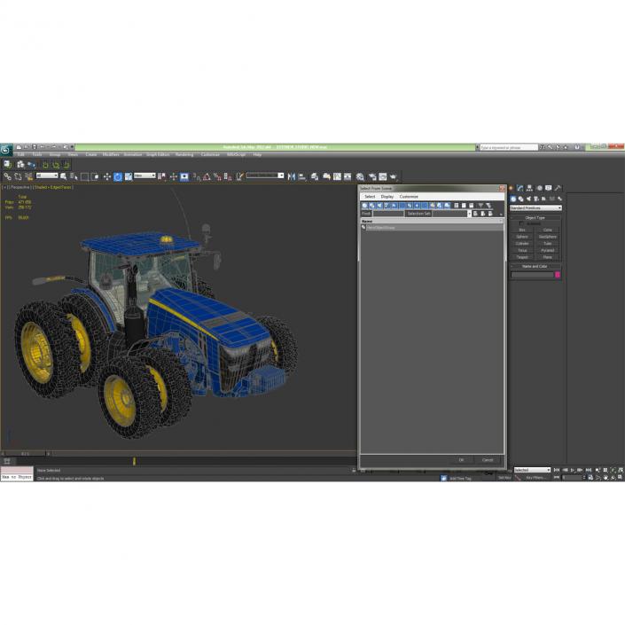 Tractor Generic 4 3D