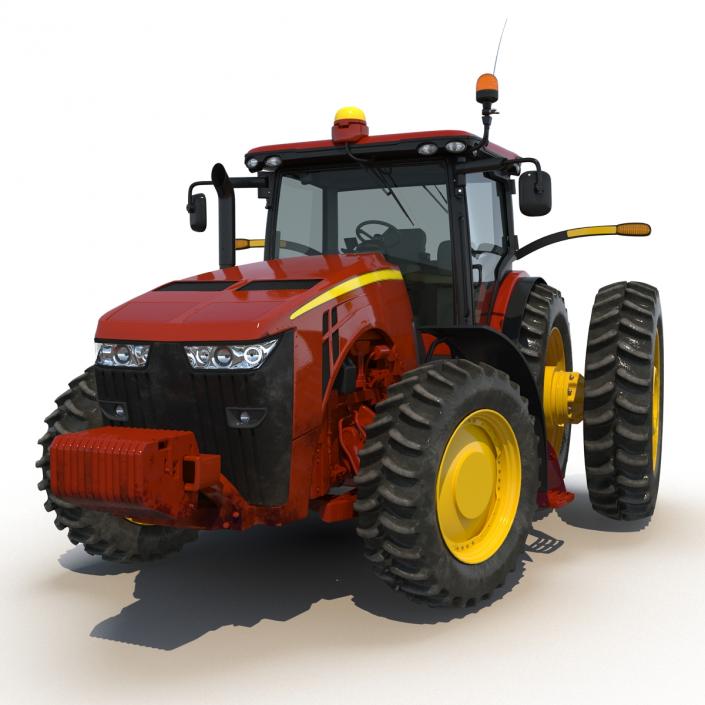 Tractor Generic 3 Rigged 3D model