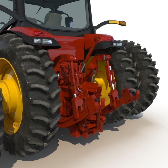 Tractor Generic 3 Rigged 3D model