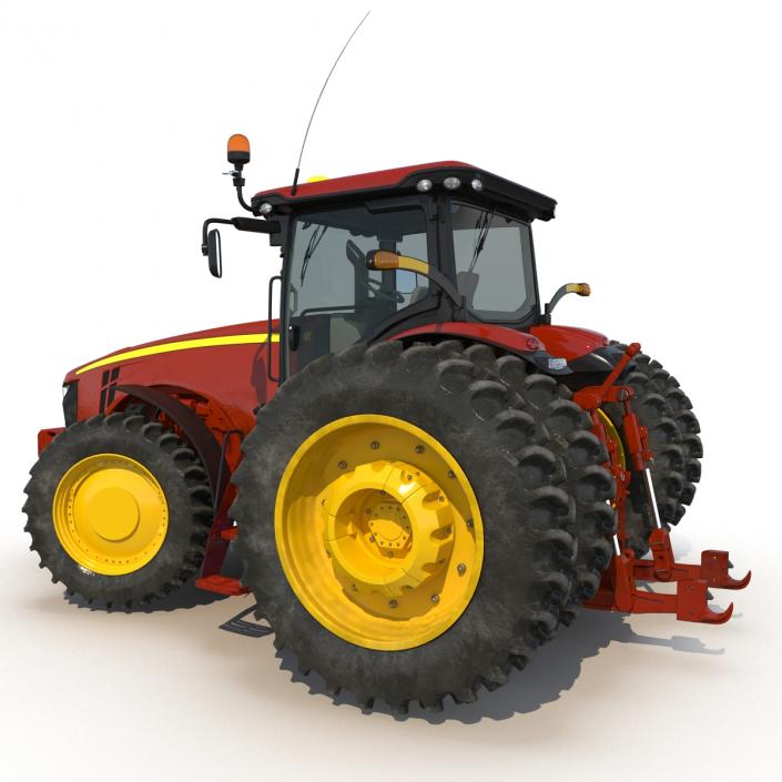 Tractor Generic 3 Rigged 3D model