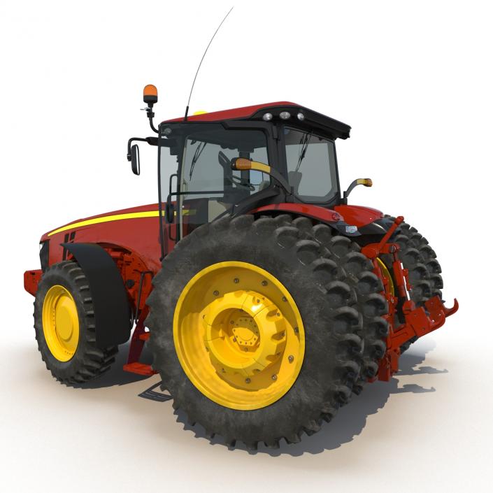 Tractor Generic 3 Rigged 3D model