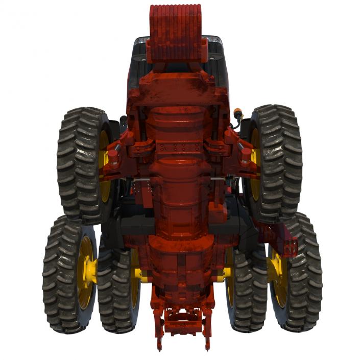 Tractor Generic 3 Rigged 3D model