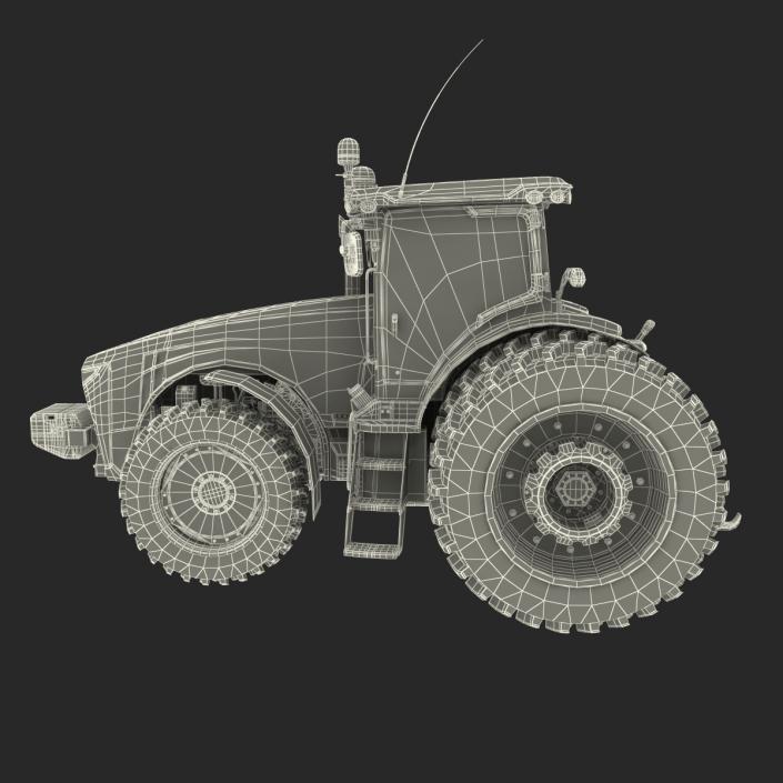 Tractor Generic 3 Rigged 3D model